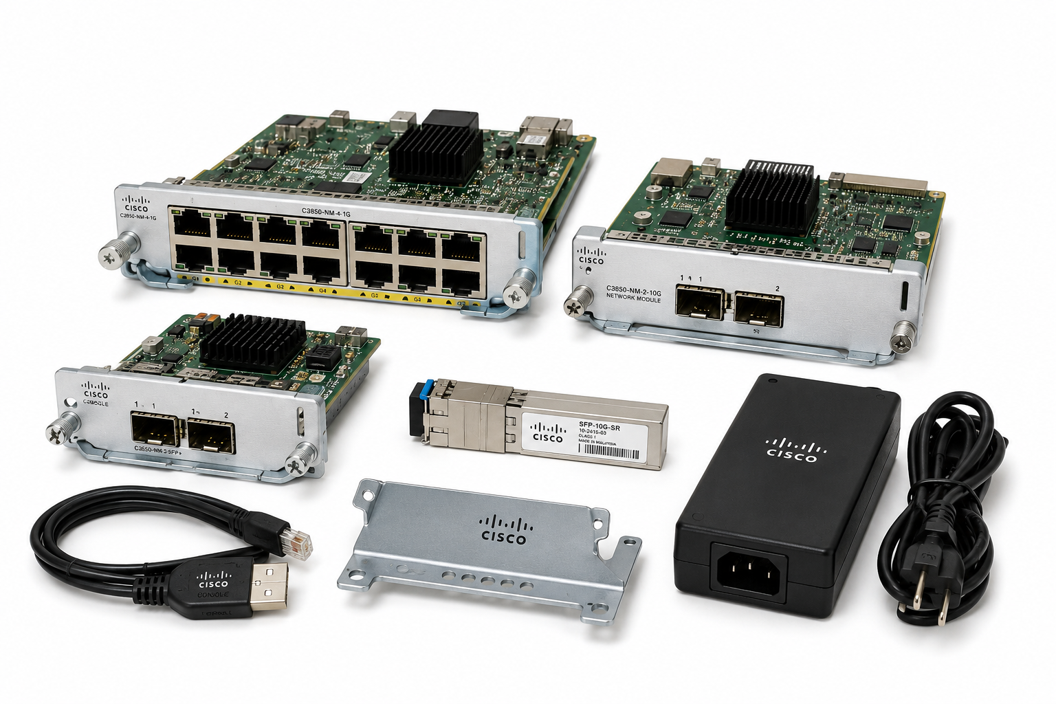 Módulos y accesorios Cisco